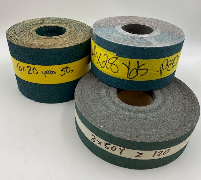 4" ZIRCONIA CLOTH ROLLS