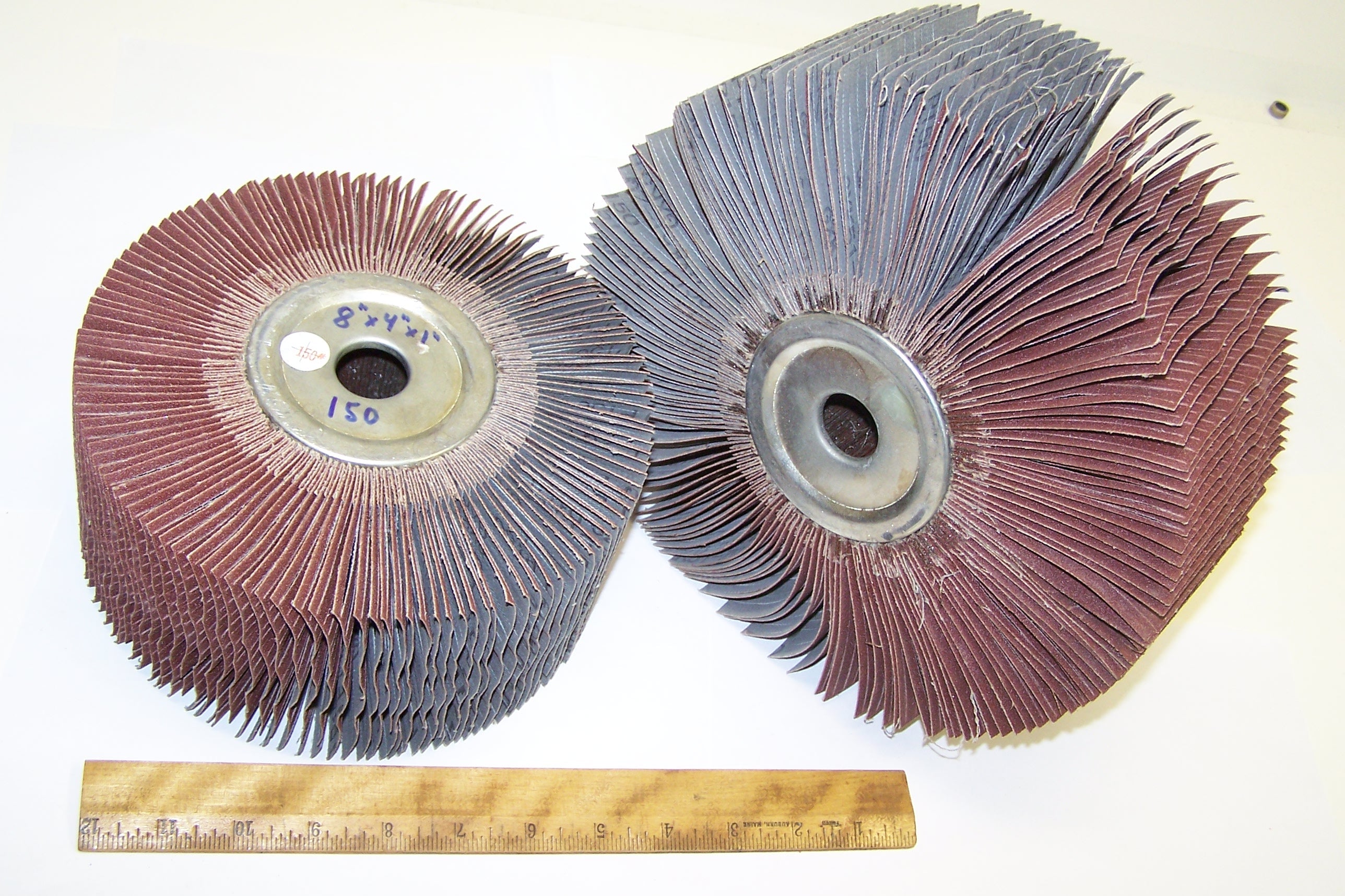 8" X 4" X 1" CONTOUR FLAP WHEEL