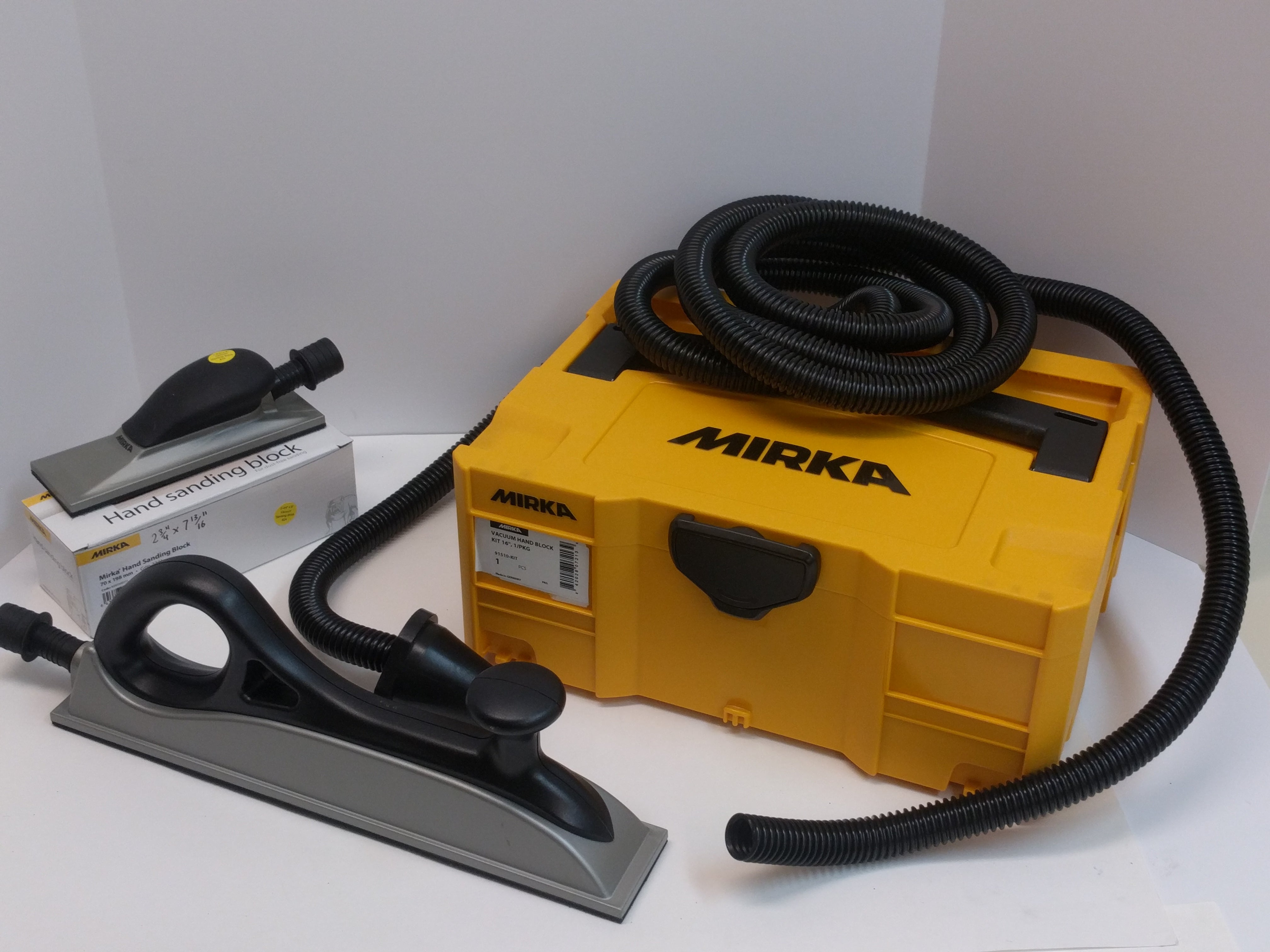 2 3/4" X 16 1/2" Mirka H&L VAC Hand Sanding Block (MVHB316)