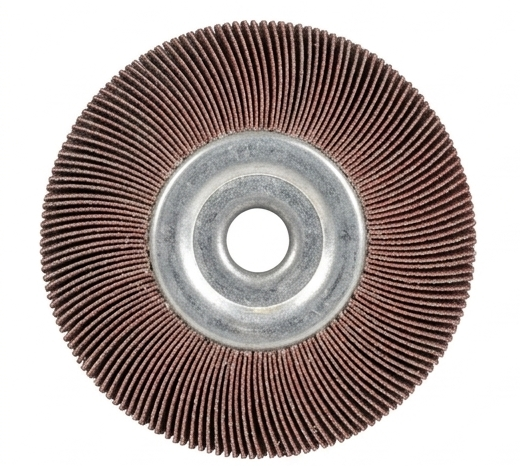 4" X 1" X 5/8" Un-mounted Flap Wheel USA 60 GRIT