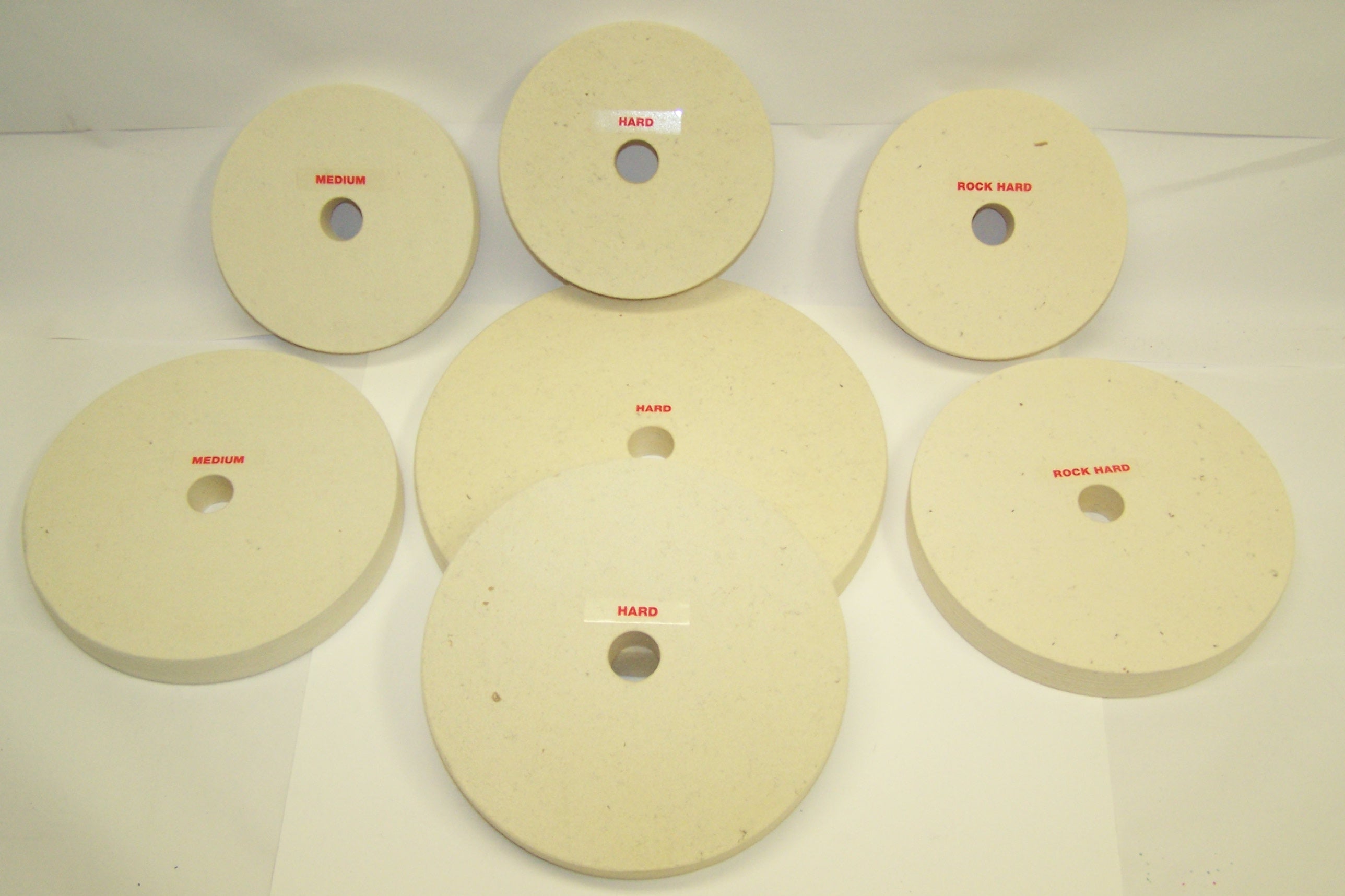 8" X 1" X 1" WOOL FELT POLISHING WHEEL (USA)