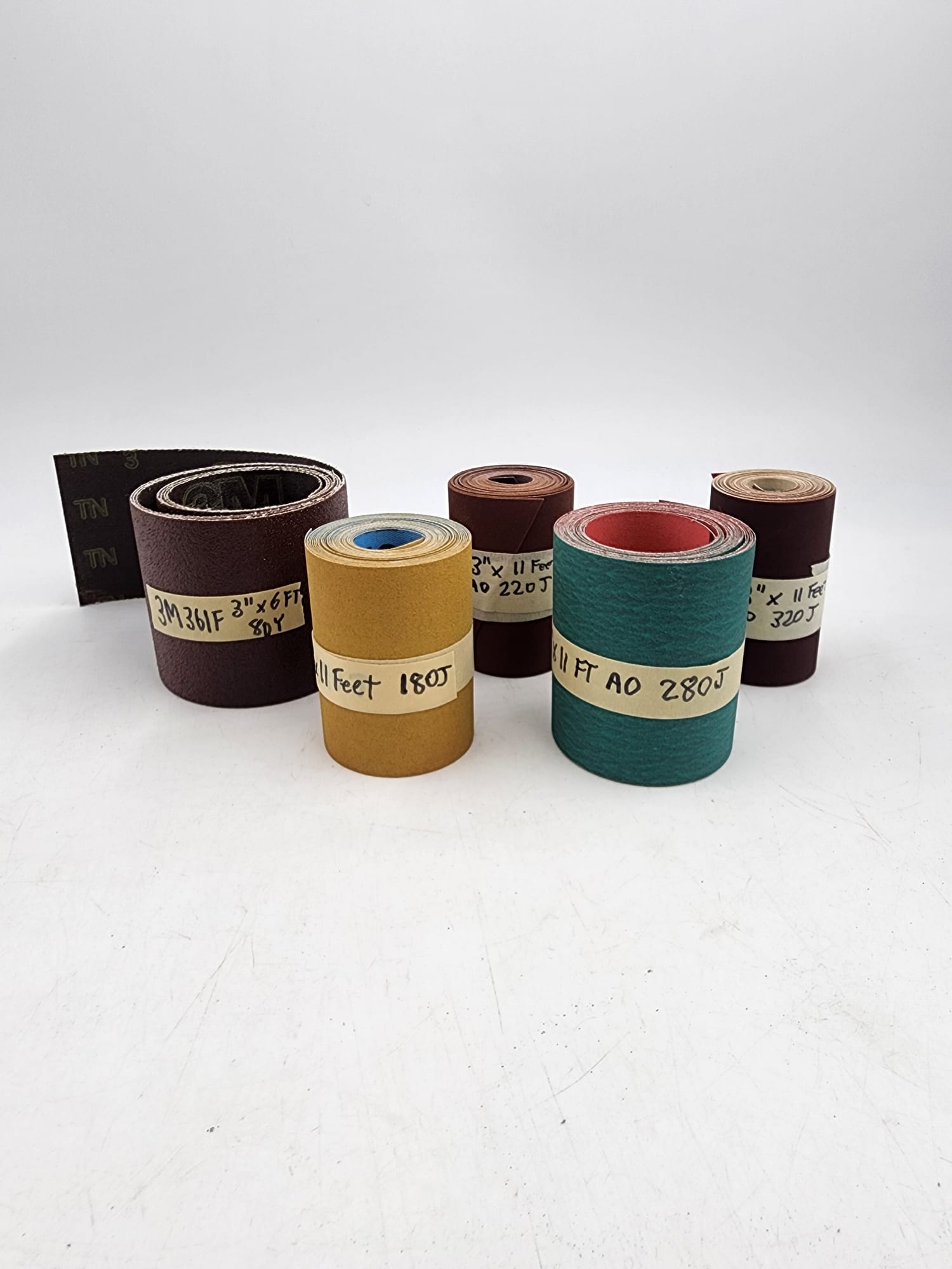 3" X 6 AND 11 FEET AO CLOTH ROLL