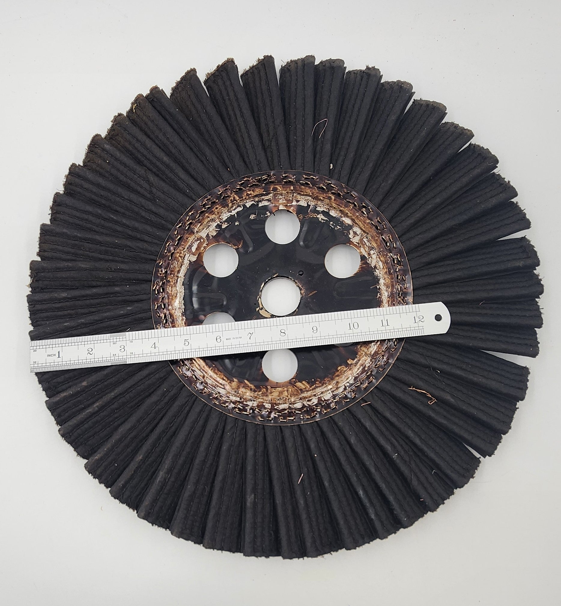 16" BLACK TREATED AIR WAVE WHEEL 1 1/4" ARBOR