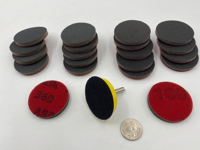 A. 2" HOLDER + 10EA ABRALON DISC (1 KIT)