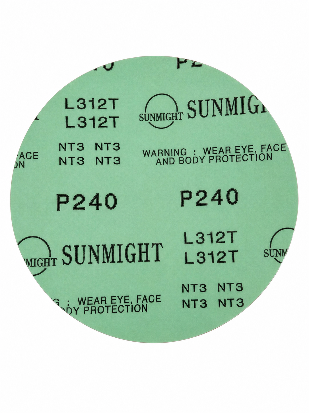 6" SOLID PSA SUPERGRIT DISCS (ROLL)
