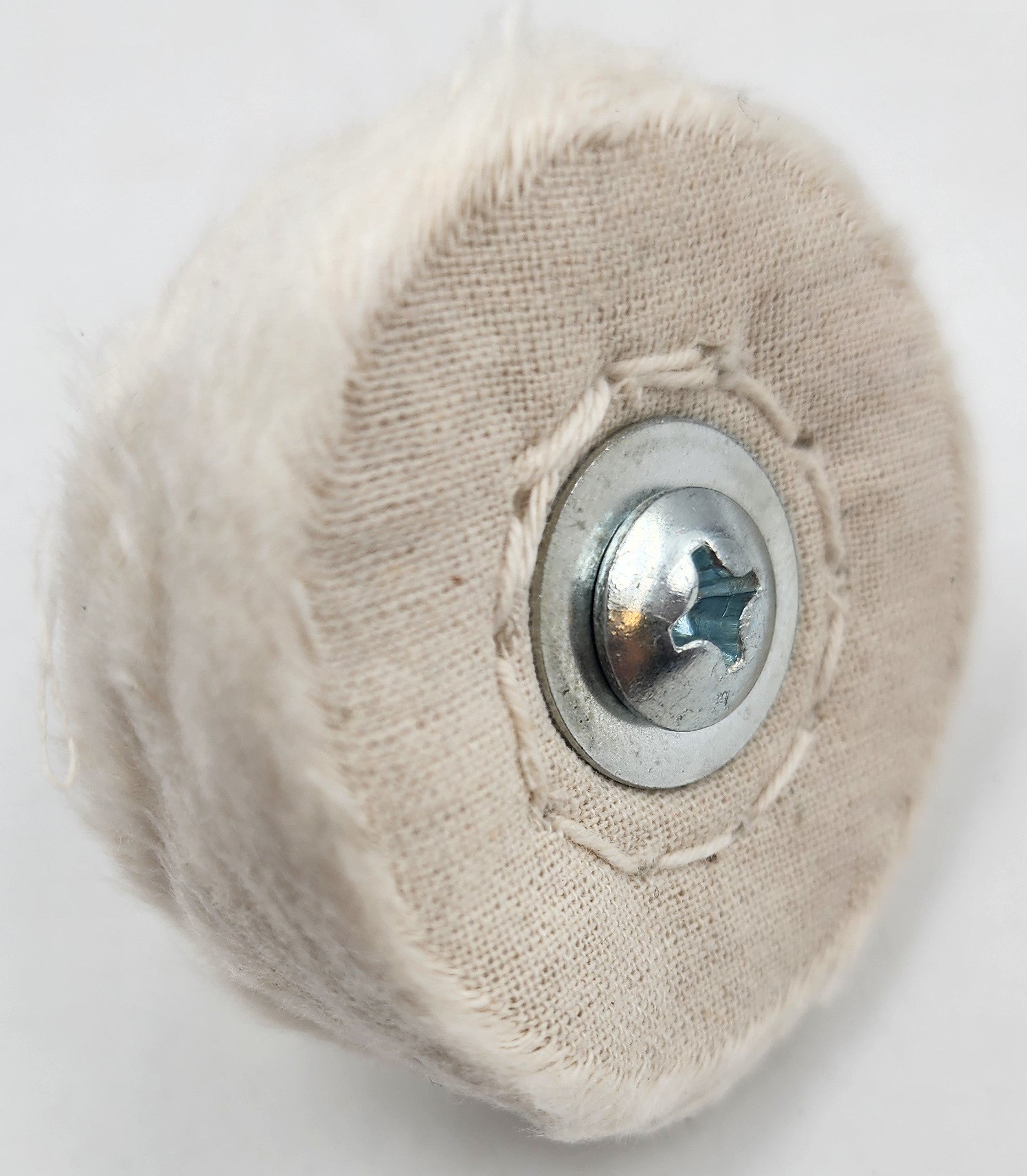 2" DIAM. BUFFING WHEEL MED- 1/4" METAL SHANK