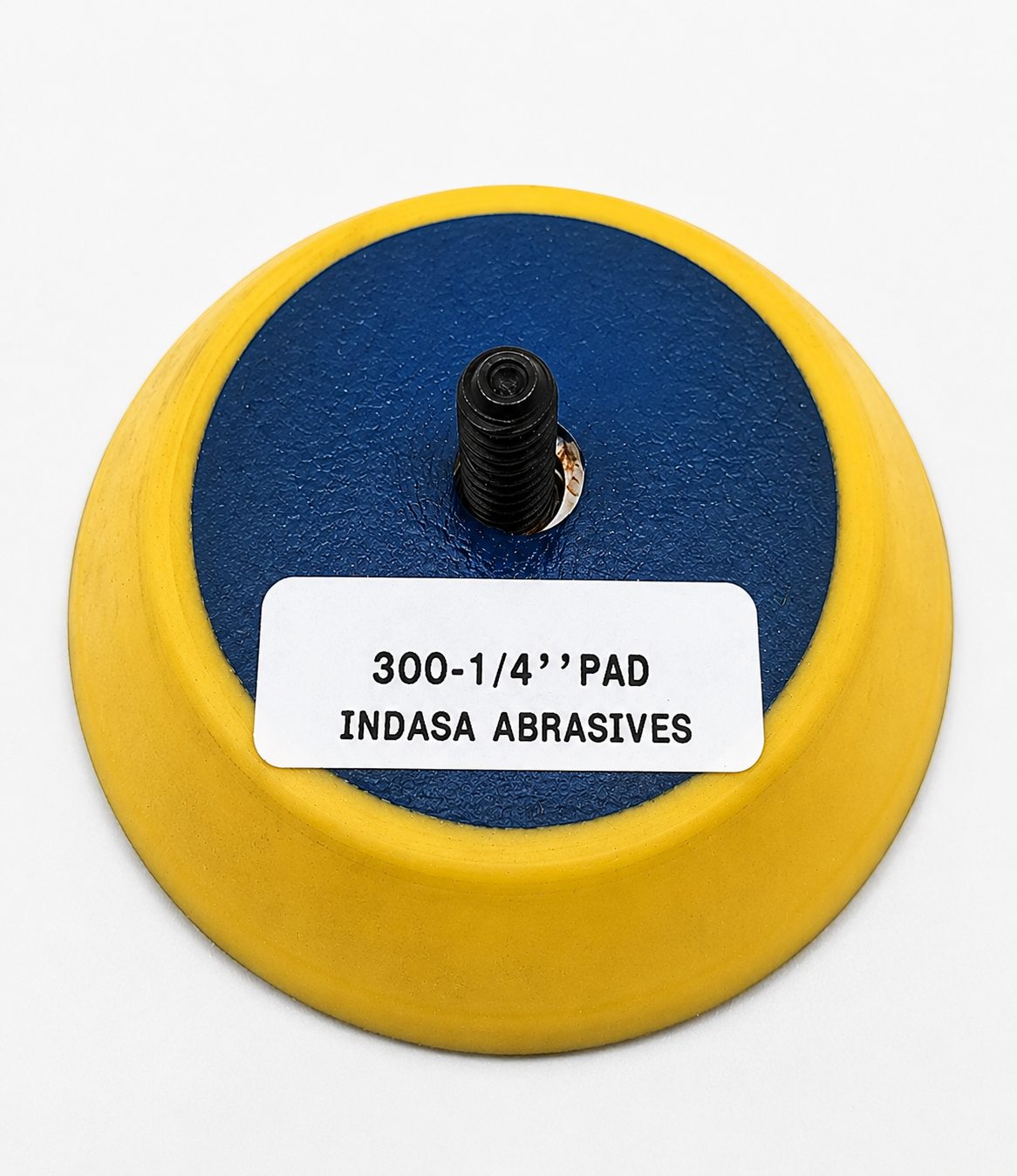 3" Solid PSA (Pressure Sensitive Adhesive) Holder – 1/4"-24 Thread Shank Medium (300)