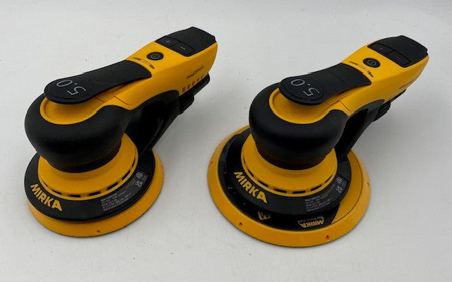 MIRKA 6" DEROS MID6252022 CAUS 2.5mm-3/32" orbit electric (includes case)