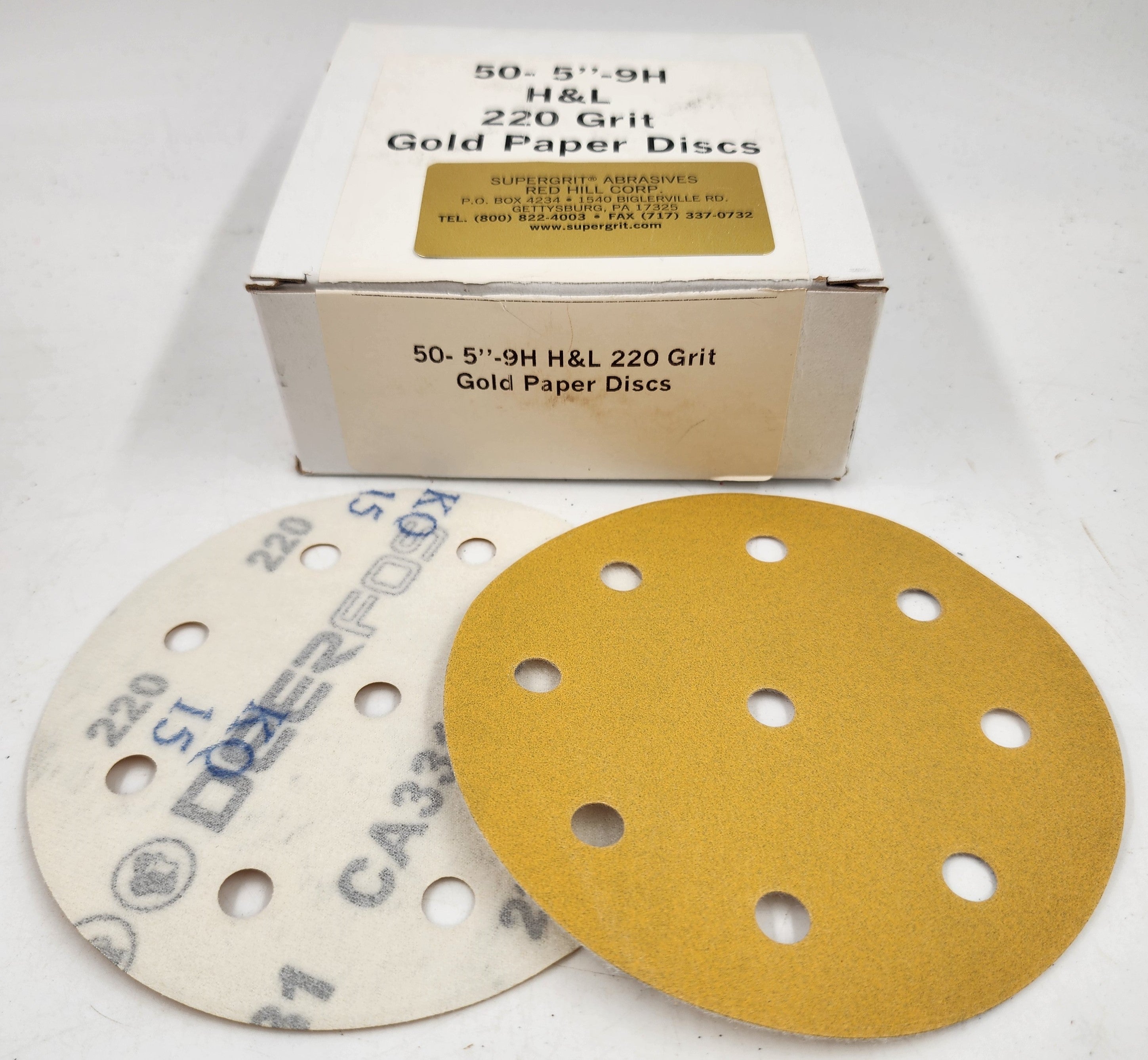 9 HOLE H&L DEERFOS AO RESIN FESTOOL DISCS