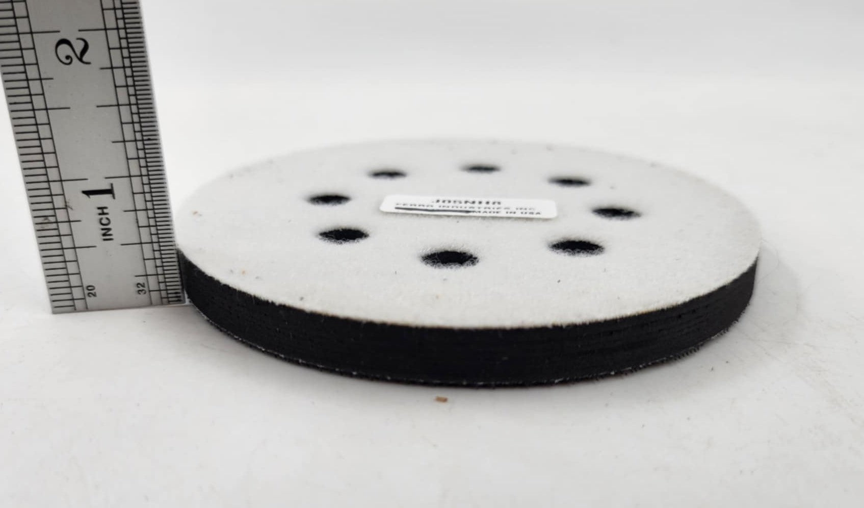 5" (8 HOLES) MED FOAM H&L INTERFACE PAD 3/8" THICK (JO5NH8)