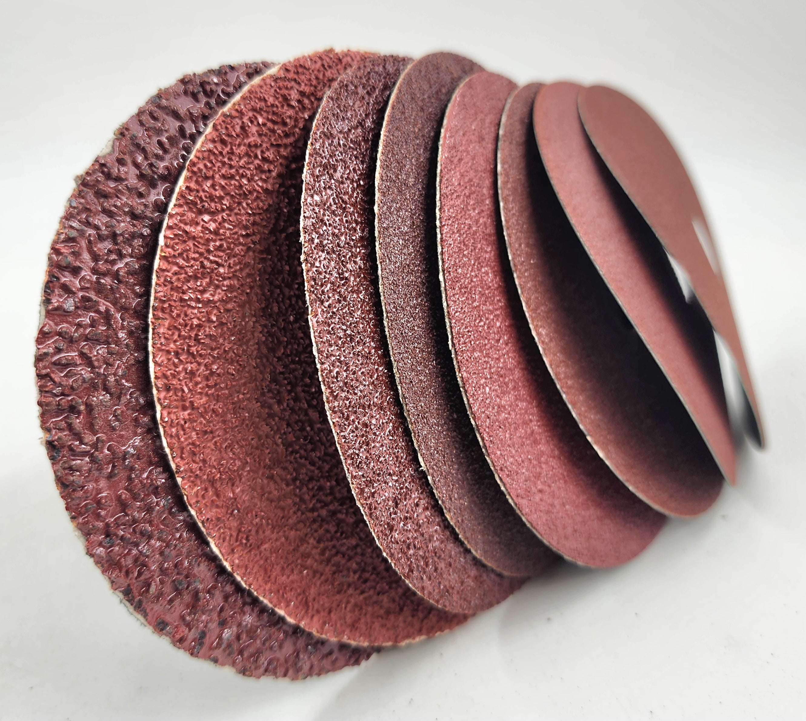 9 1/8" X 7/8" ALUMINUM OXIDE GRINDING DISCS - 3M 50 GRIT