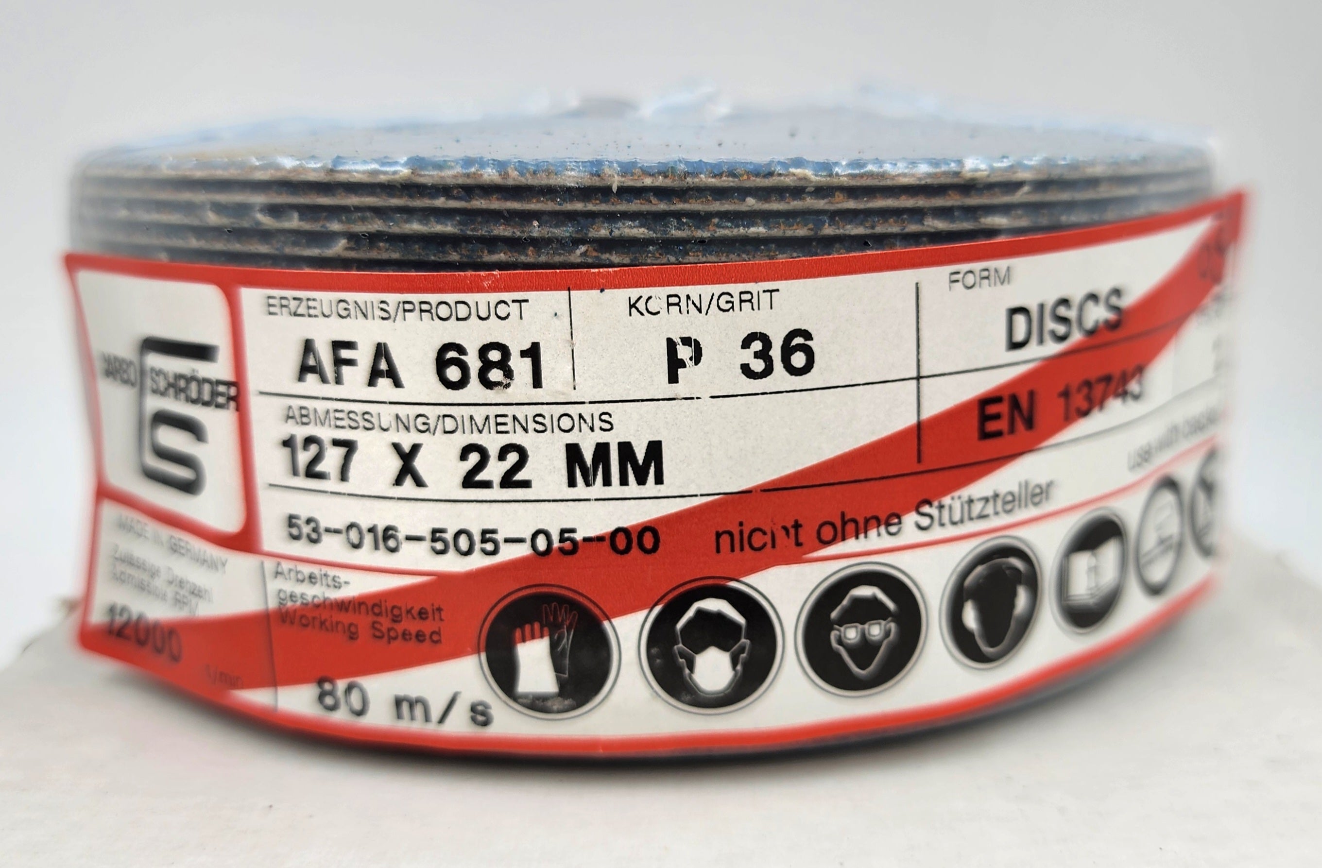 ZIRCONIA GRINDING DISCS