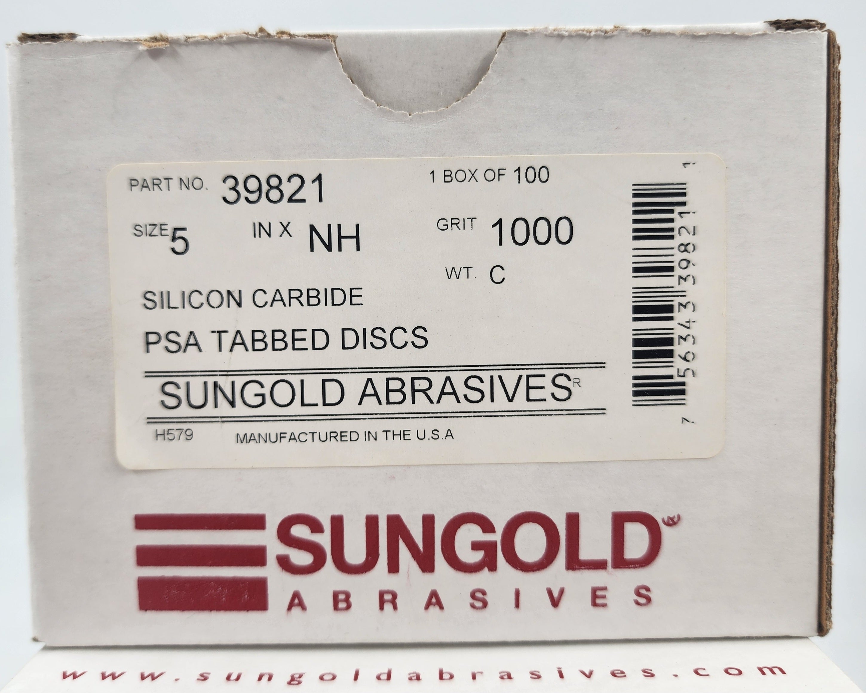 5" SOLID PSA BLACK SC WATERPROOF DISCS