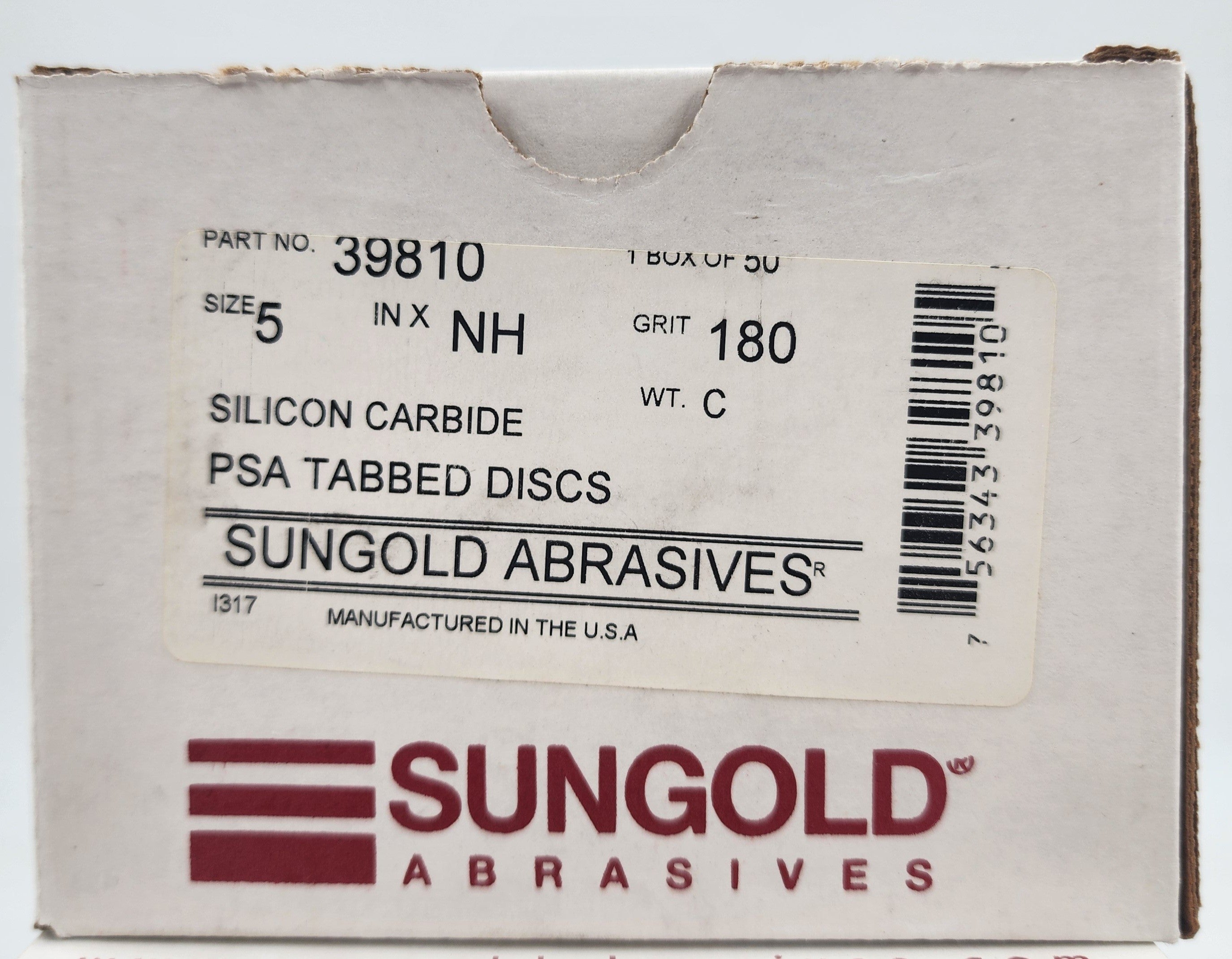 5" SOLID PSA BLACK SC WATERPROOF DISCS