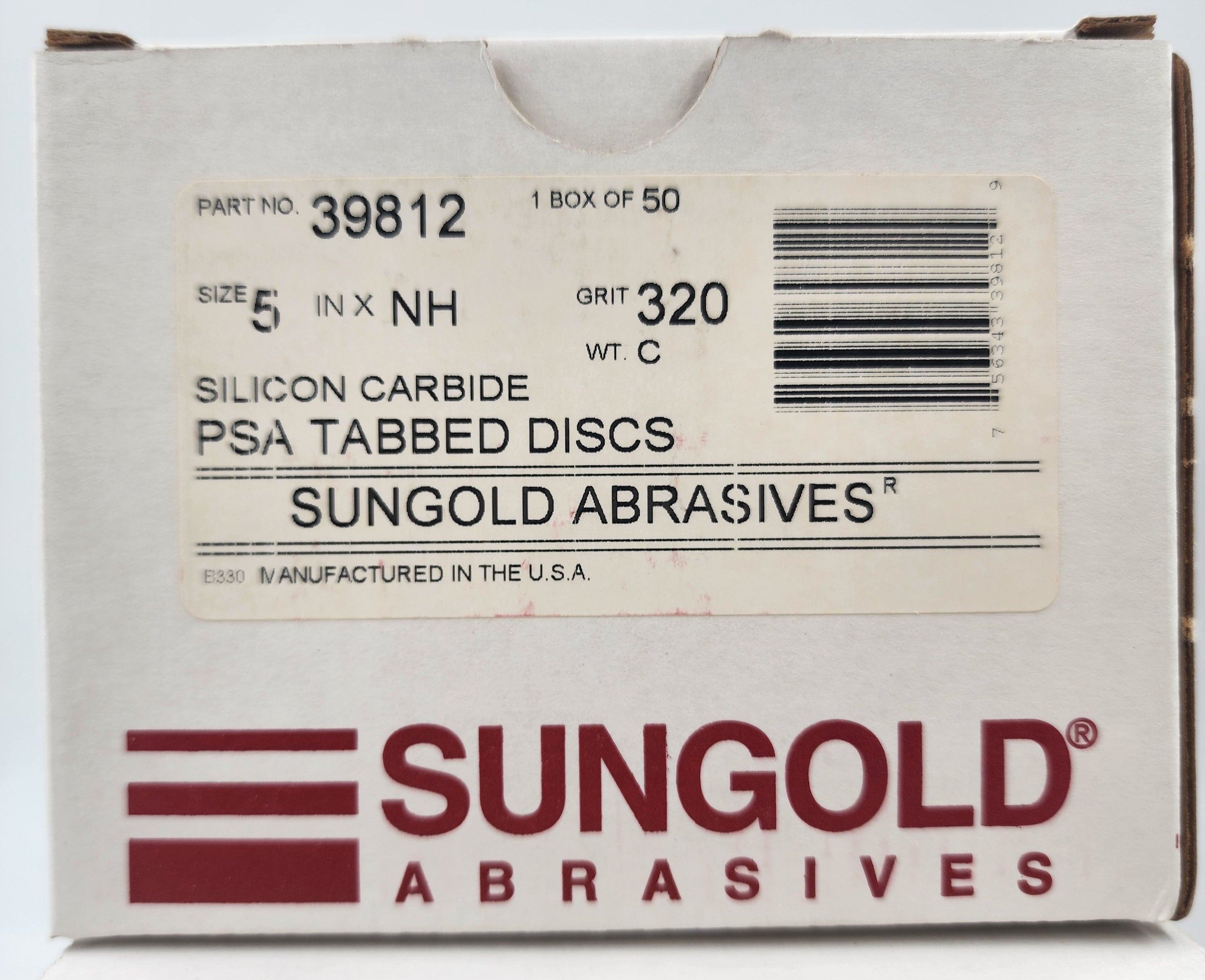 5" SOLID PSA BLACK SC WATERPROOF DISCS