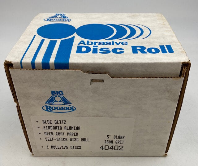 5'' Solid PSA Zirconia Norton Sanding Disc Rolls