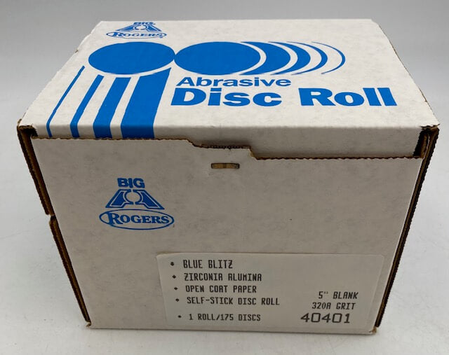 5'' Solid PSA Zirconia Norton Sanding Disc Rolls
