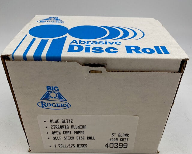 5'' Solid PSA Zirconia Norton Sanding Disc Rolls