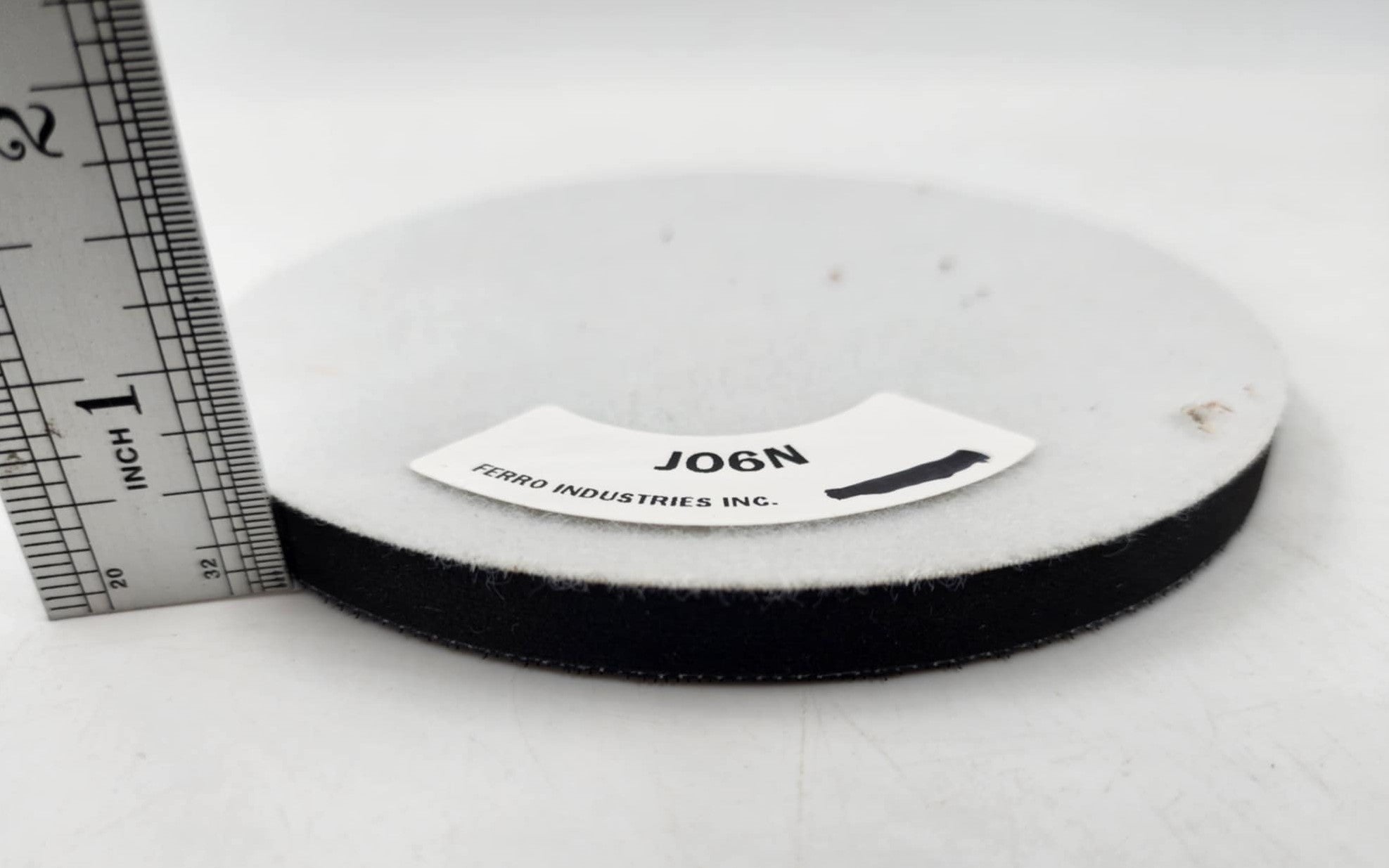 6" SOLID MED FOAM H&L INTERFACE PAD 3/8" THICK (J06N) USA