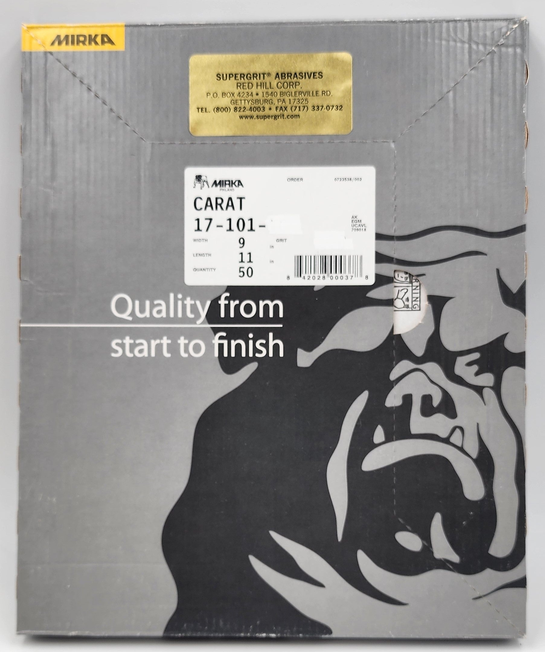 Mirka Carat AO No Load Sheets