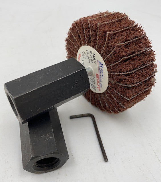 5/8-11(threaded female) to 1/4" (smooth female) 2" LONG w/Set screw Coupler