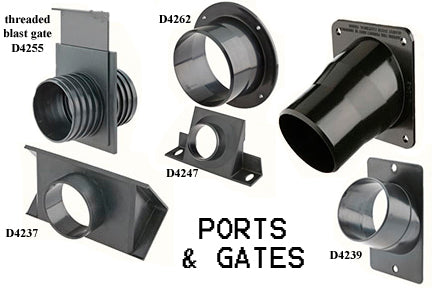 4" BLAST GATE - ALUMINUM D4252