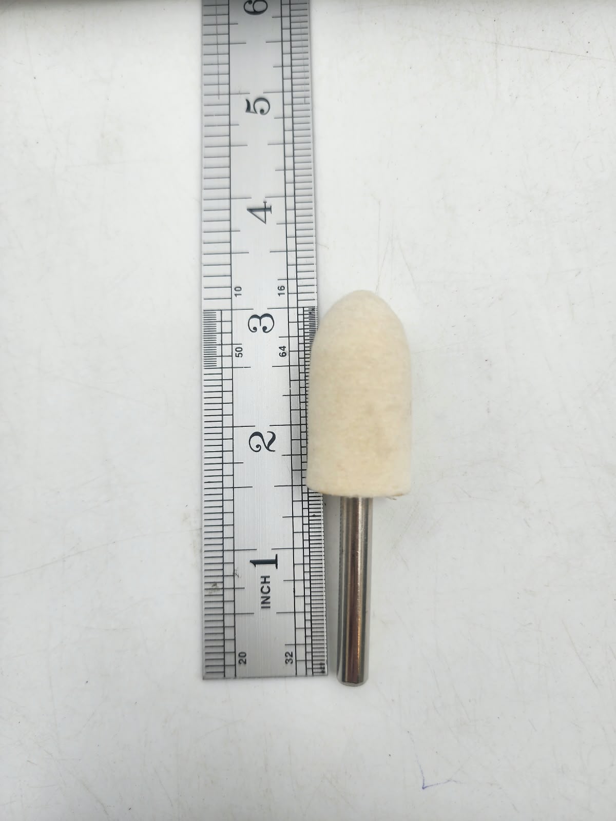 Felt Polishing Bobs With 1/4" shank