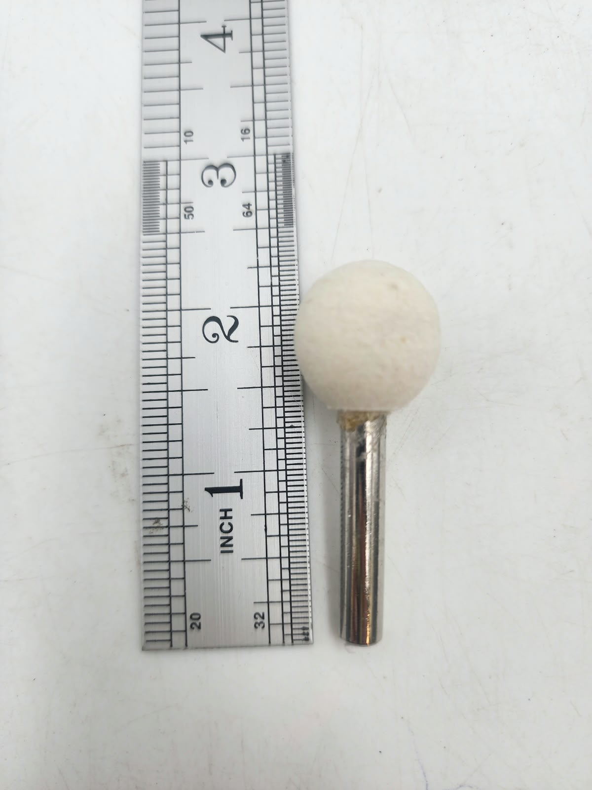 Felt Polishing Bobs With 1/4" shank