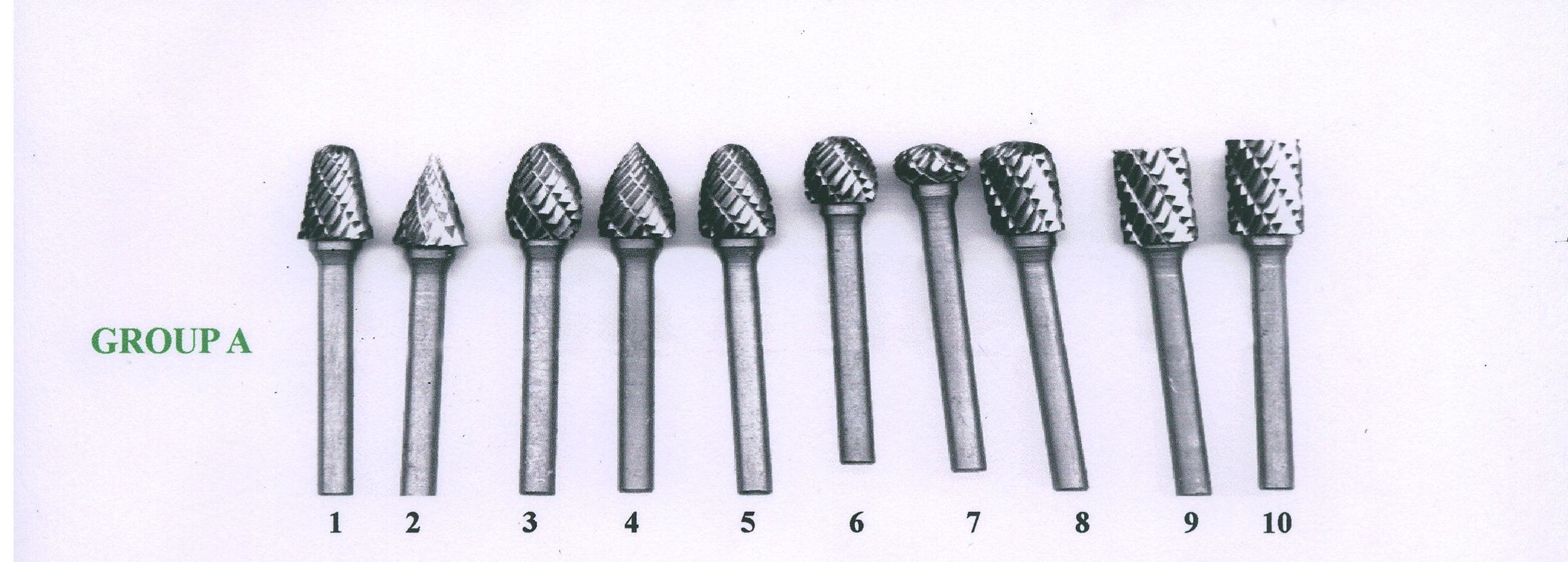 GROUP A CARBIDE BURR