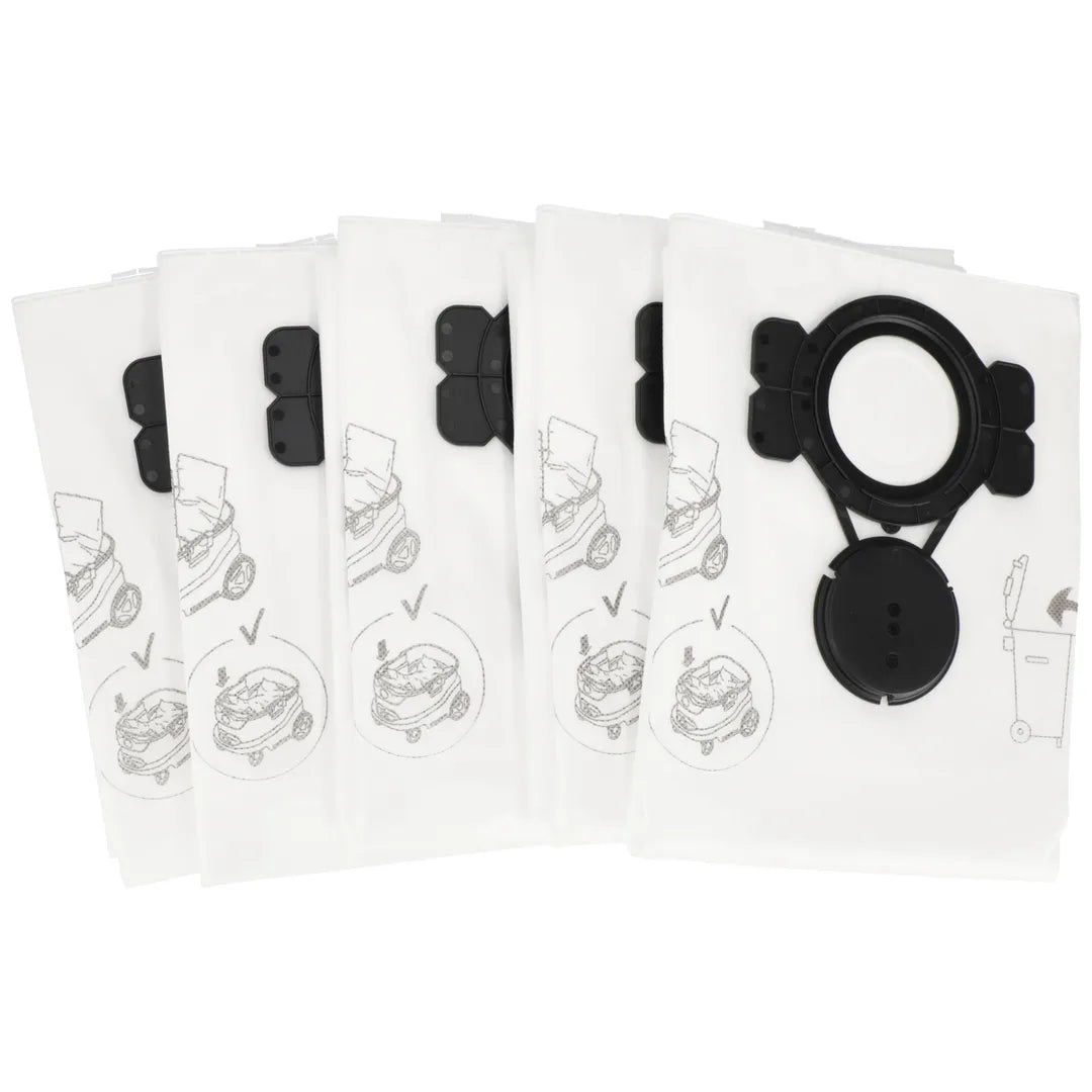 MIRKA FLEECE DUST BAG FOR DE-1230 VACUUMS DE-FDB (NEW TYPE)