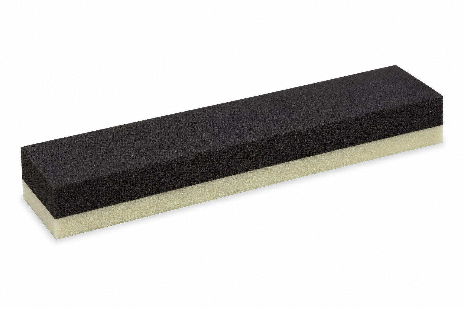 2 1/2" X 5 1/4" X 9/16" THICK DUAL DENSITY HAND SANDING BLOCK (BLACK & WHITE FOAM) USA