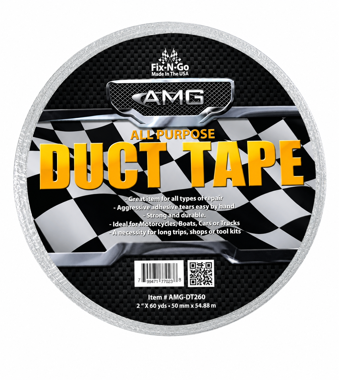 2" X 60 YRDS SILVER DUCT TAPE USA