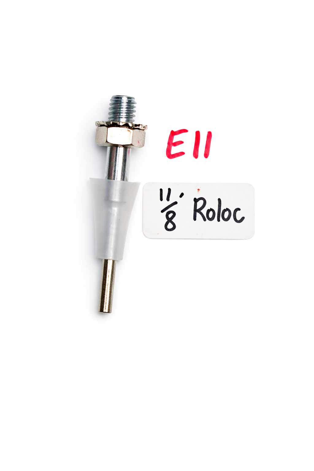 (E-11) ROLOC X 1/8 (1 3/4 OAL)