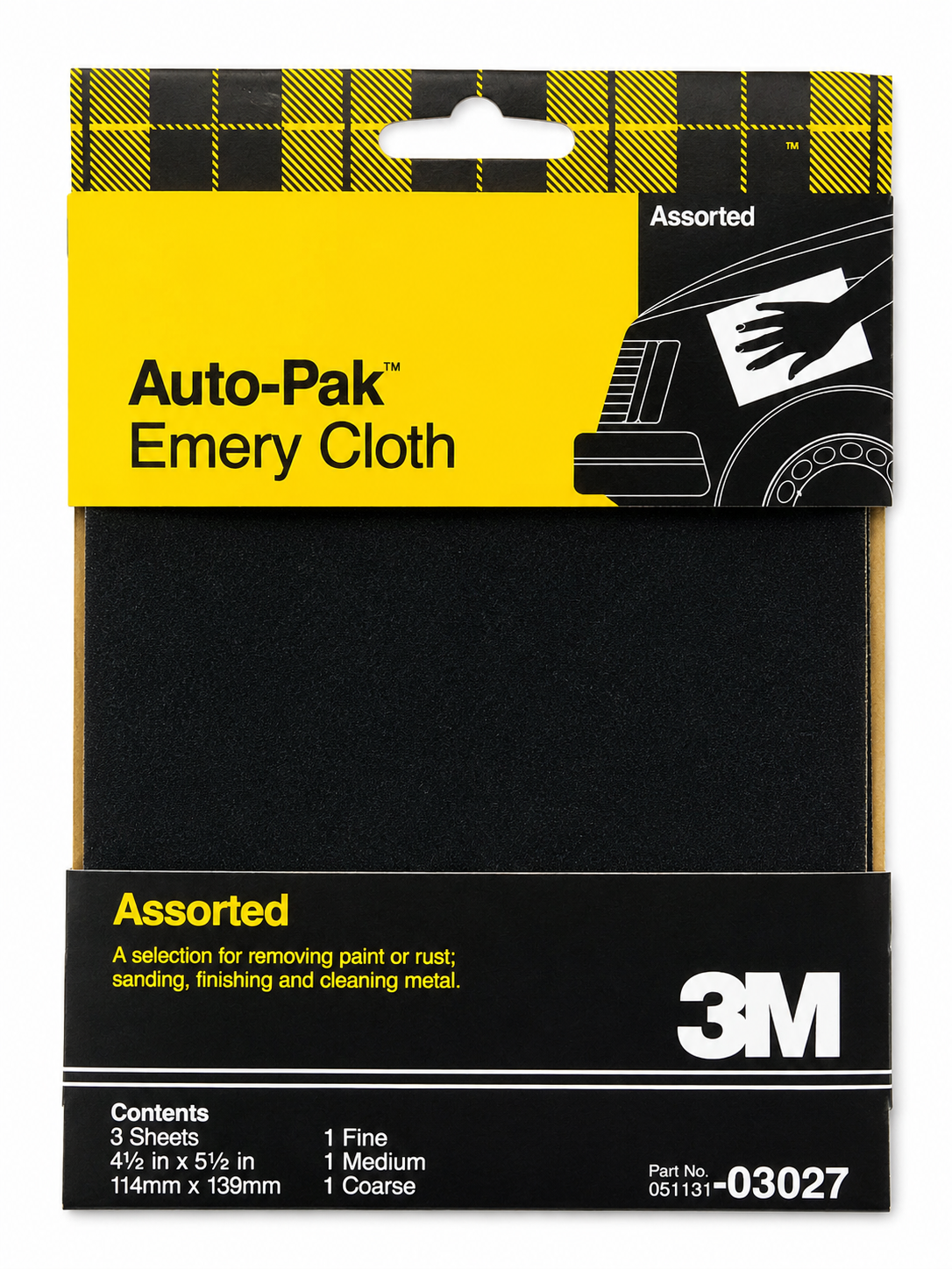EMERY CLOTH SHEET "J" WEIGHT