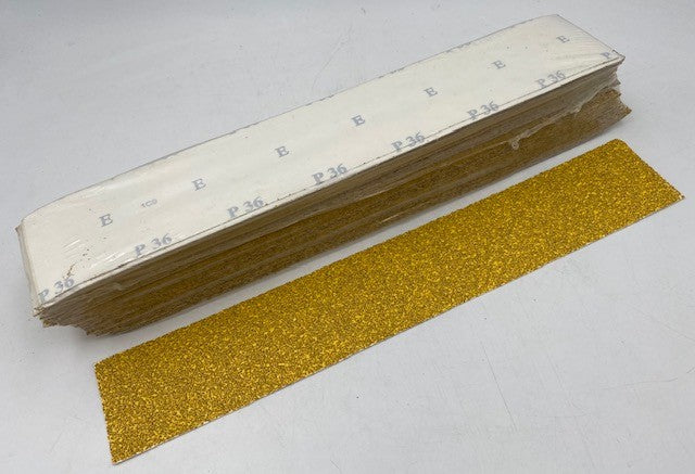 2 3/4" X 16 1/2" PSA UNBRANDED MIRKA GOLD FILE BOARD SHEETS