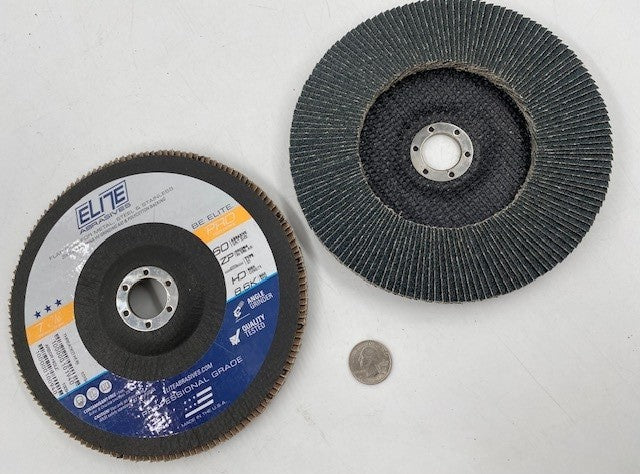 7" X 7/8" FLAP DISC TYPE 27 (FLAT) HD ZIRC USA BEST