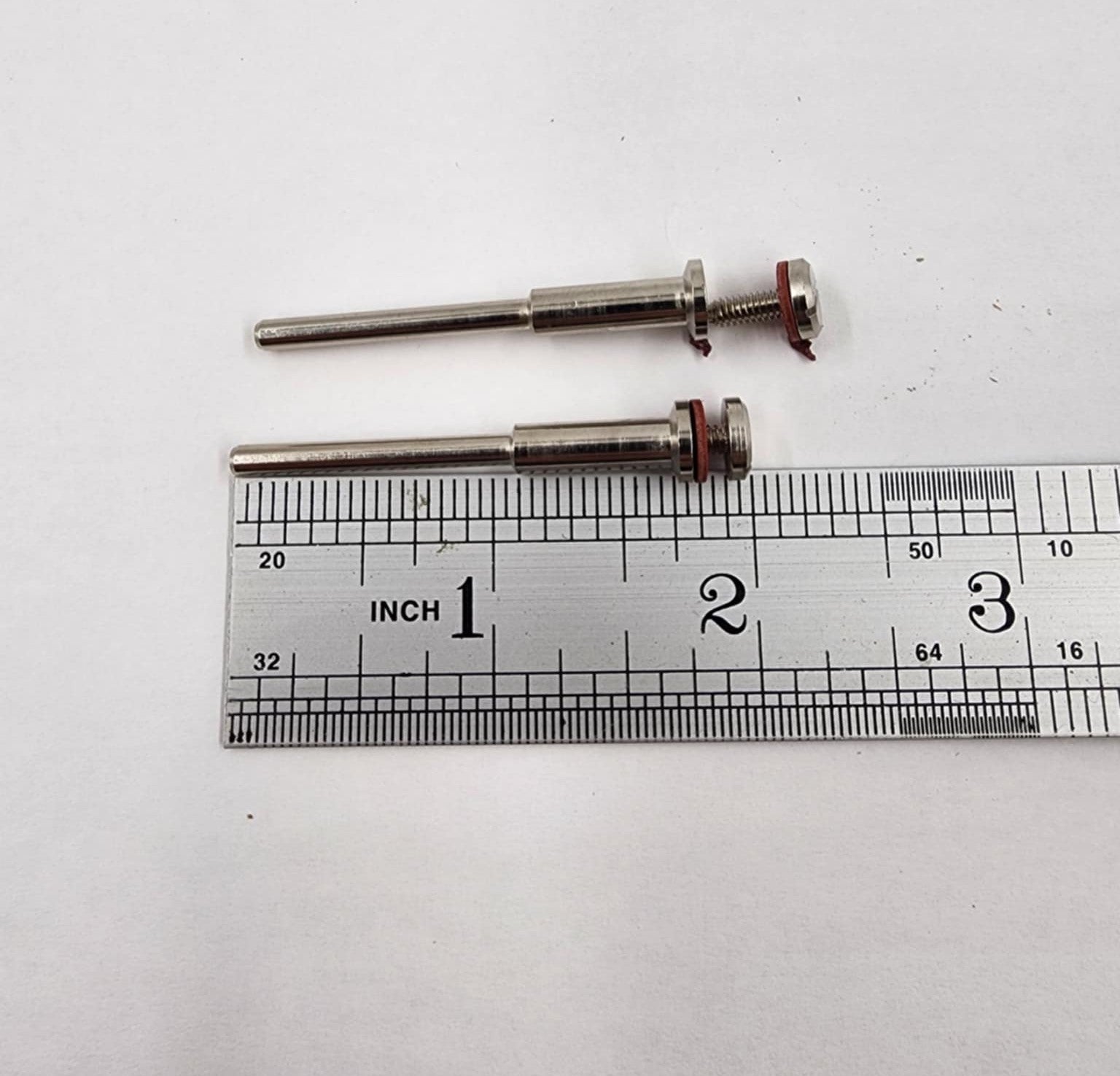 1 1/2" LONG CUT-OFF MANDREL - 1/8 ARBOR X 1/8 SHANK