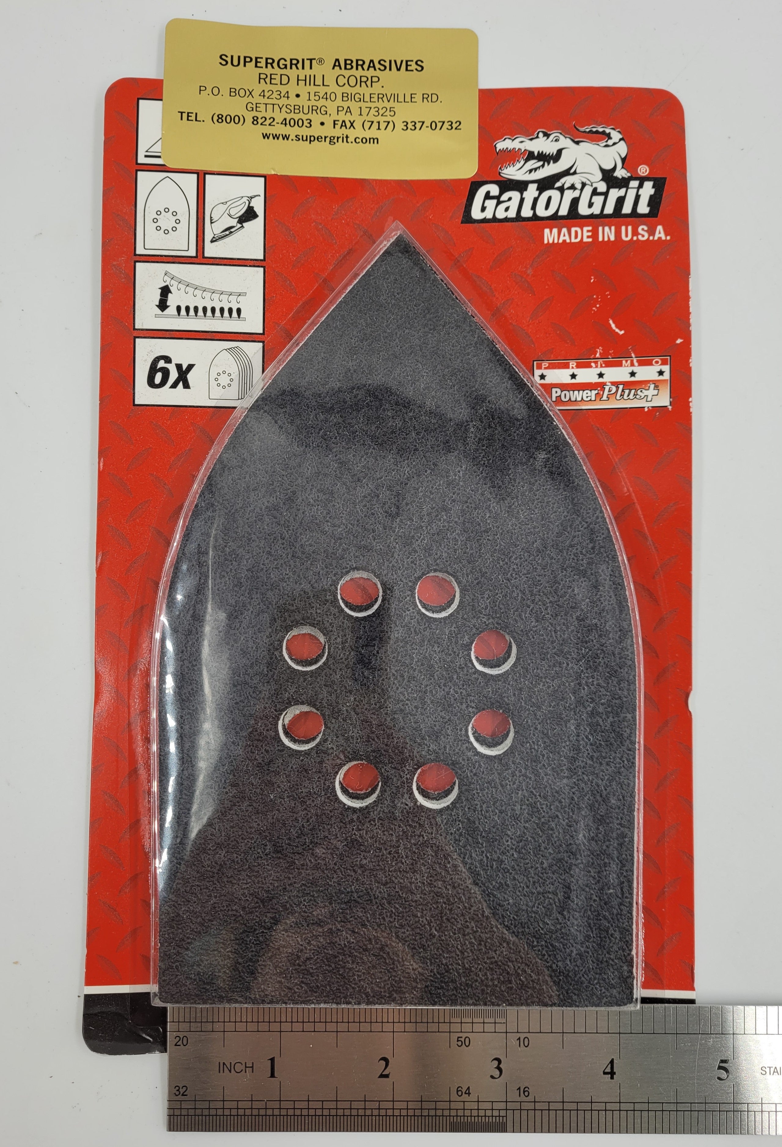 Mega Mouse 8 vac holes H&L Sheets(Pack of 6 sheets)