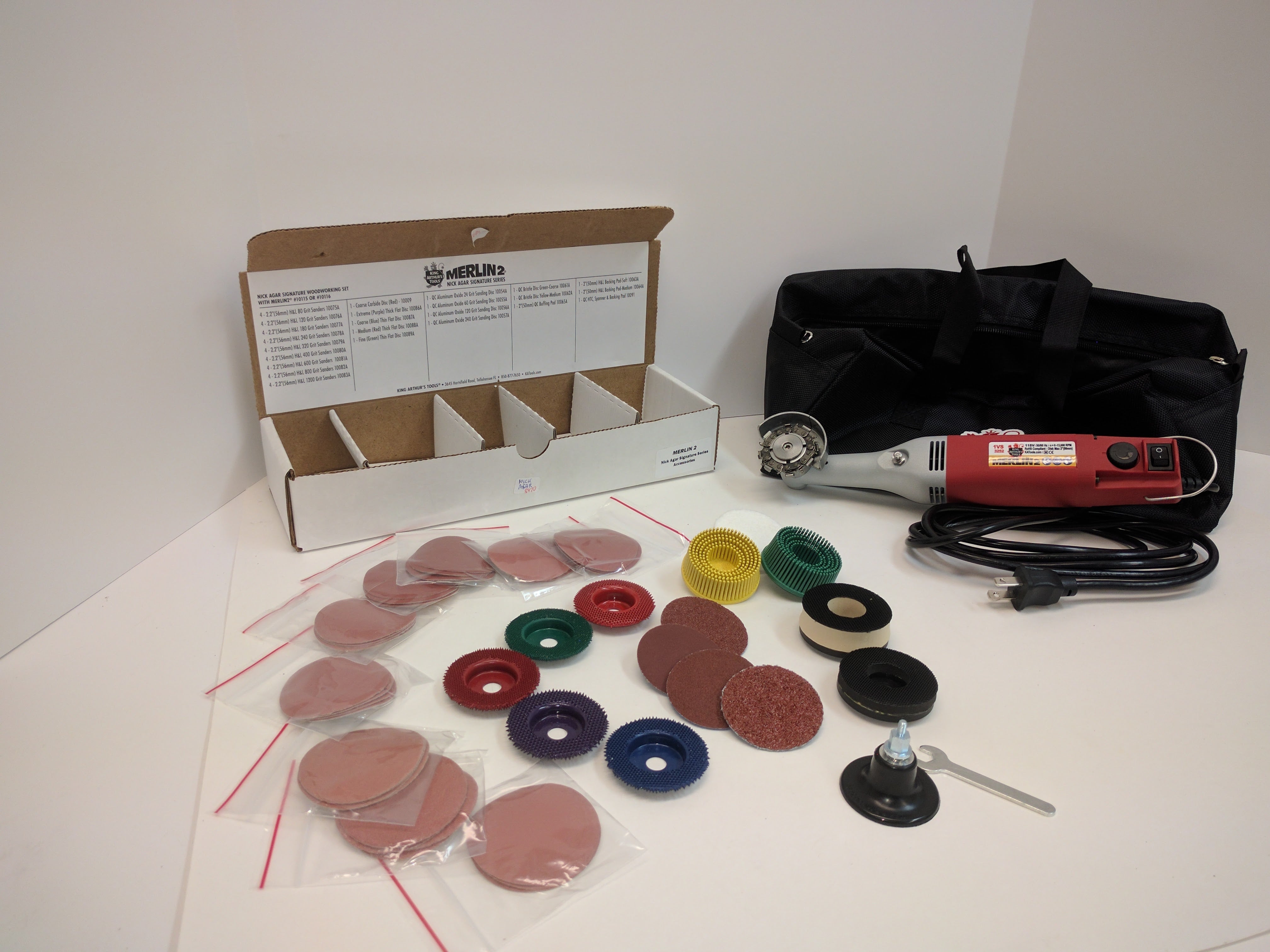 Merlin 2 Nick Agar Signature Woodworking Set (#10115)