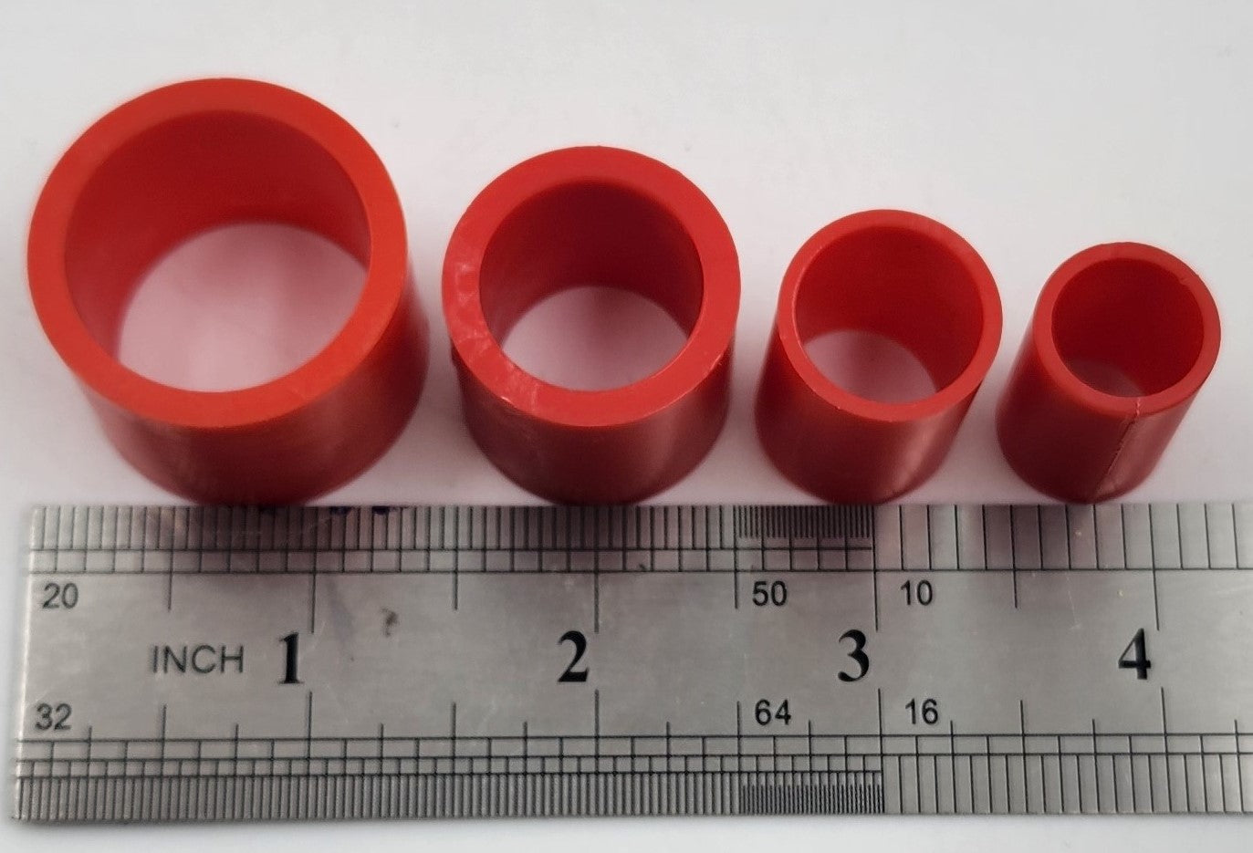 Plastic Tube Nesting / Reducer Bushings 1 1/4", 1", 3/4", 1/2", 5/8"