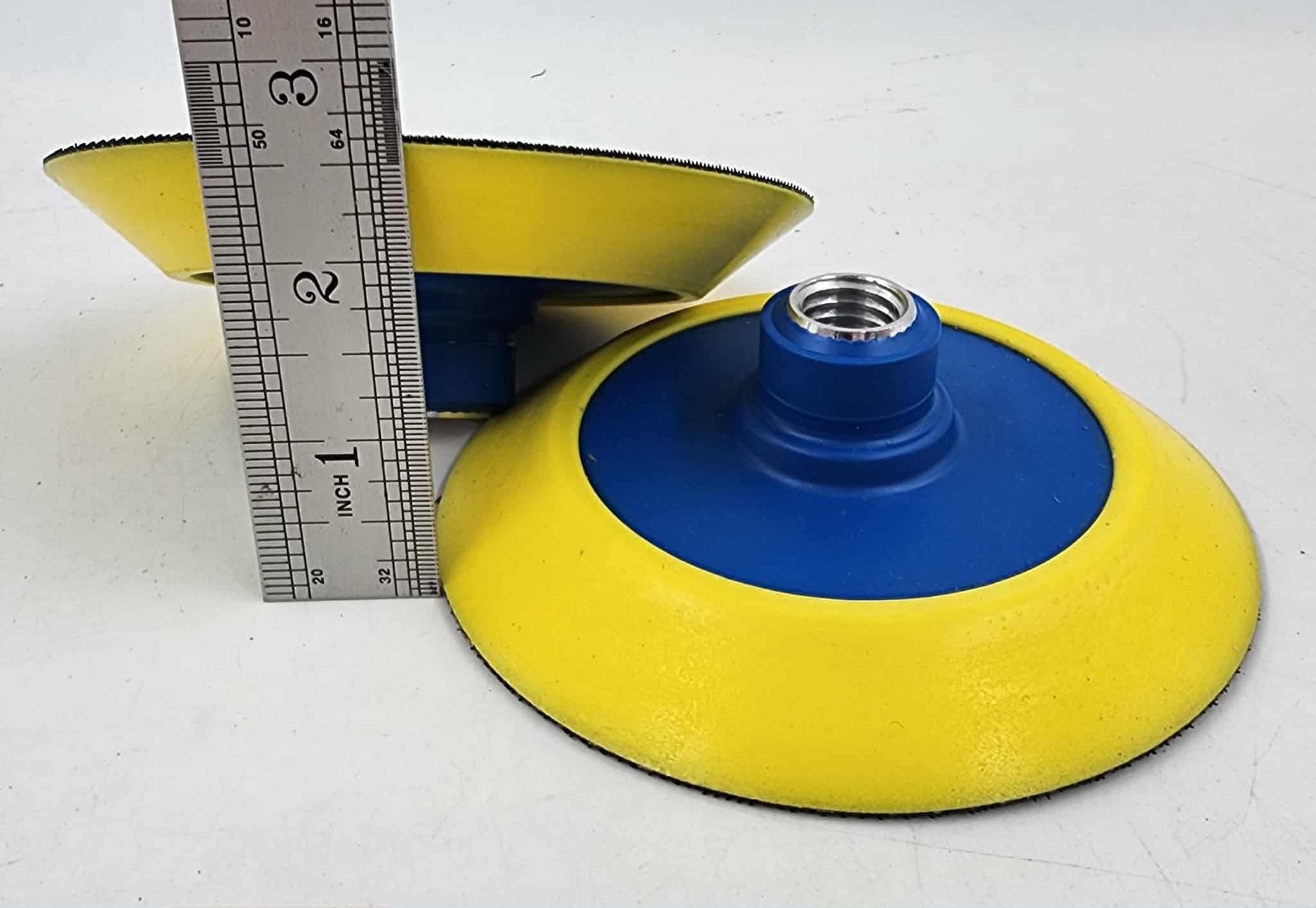 5" SOLID 5/8"-11 THREAD FEMALE BACKUP PAD USA H&L