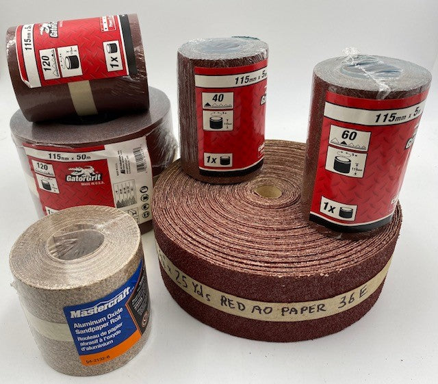 4 1/2" X 50 METERS (54.6 yards) RED FLEX AO ROLL