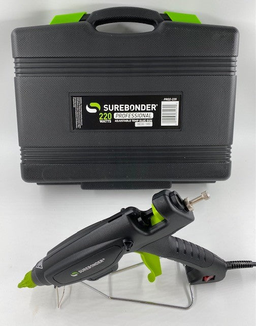 A. SUREBONDER PRO2-220 INDUSTRIAL GLUE GUN 220watts