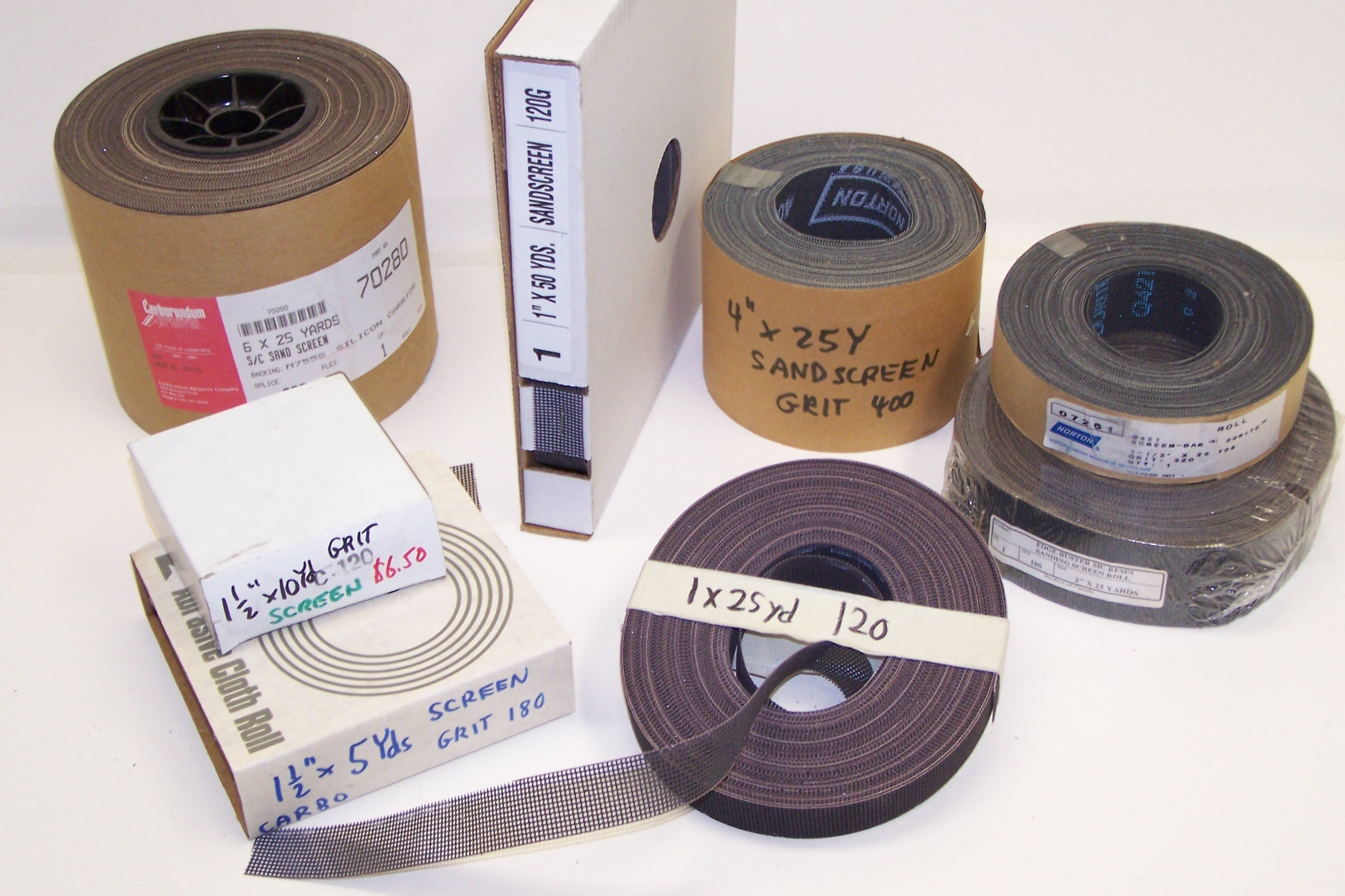 1.5" X 25 YD SANDSCREEN ROLL