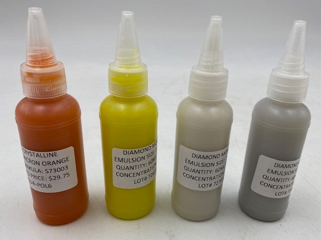 Diamond Mono Crystalline Emulsions