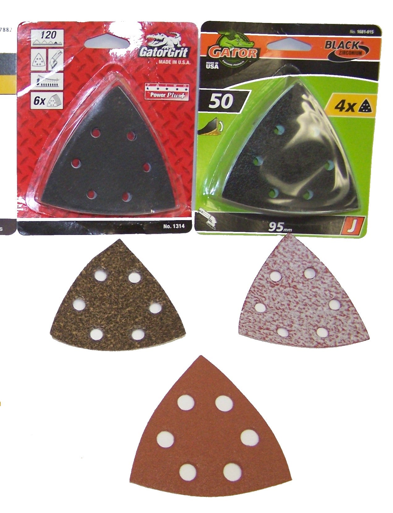 Triangle W/ 6 Vac Holes Hook & Loop (H&L) Bosch B7000