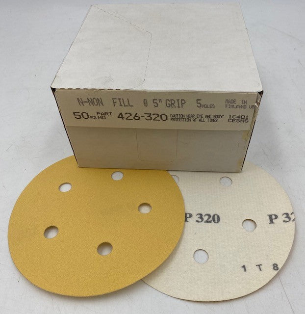 5" 5 HOLE H&L UNBRANDED MIRKA GOLD DISCS