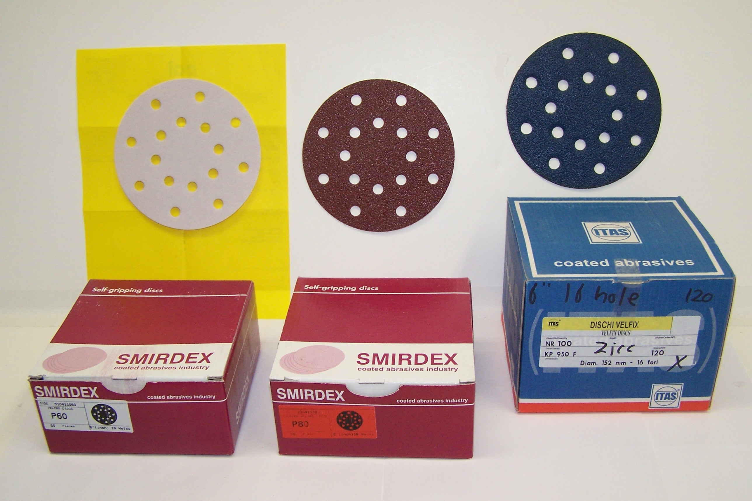 16 HOLE H&L RED RESIN DISCS