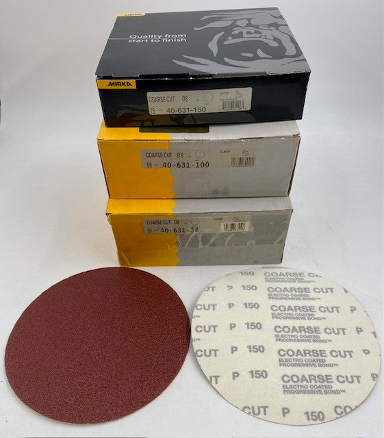 7" SOLID H&L RED HEAVY DUTY DISCS