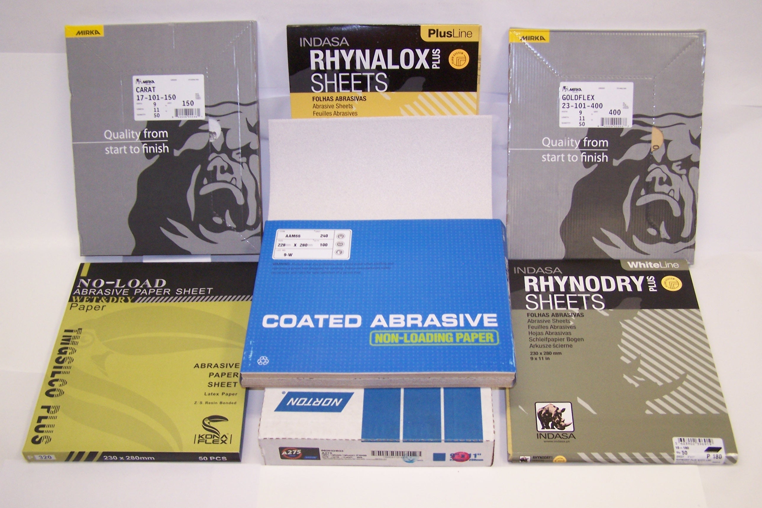 MIRKA UNBRANDED WHITE SHEETS